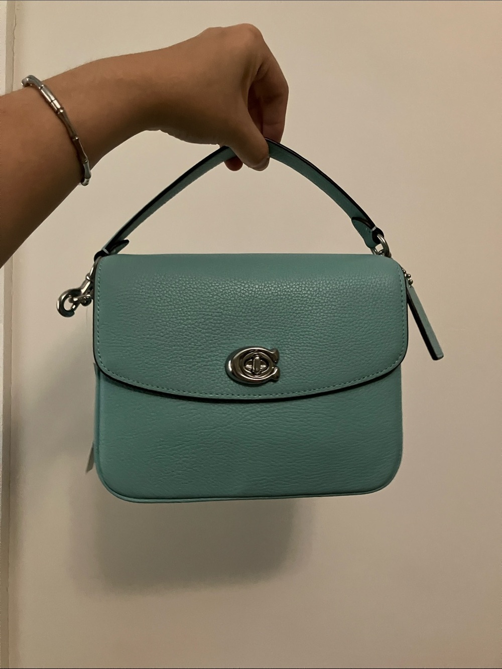 Coach Cassie 19 NWT Tiffany Blue
